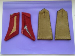 Погоны и петлицы с вышивкой польского майора 70 годов