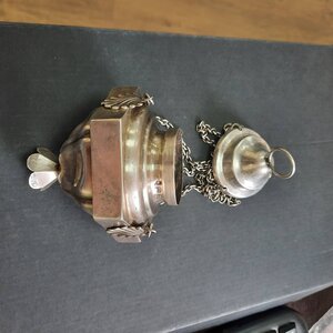 Лампада серебро