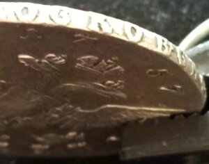 Рубль 1757 ММД / МБ