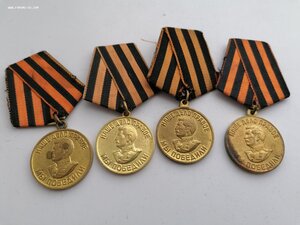 4 ЗПГ с разными ушами и колодками