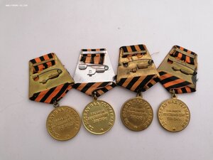 4 ЗПГ с разными ушами и колодками