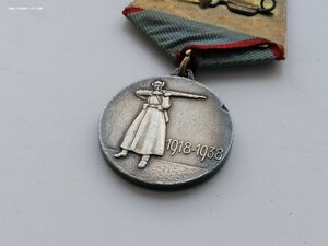 Медаль 20 лет РККА на пентаколодке