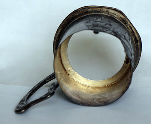 Подстаканник. Три богатыря. Серебро 875 пробы.