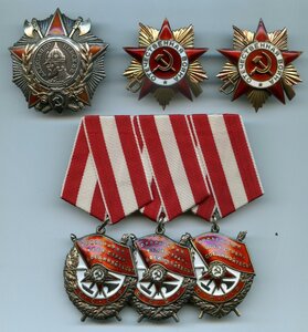 Война 14 т. + 3 ордена Красное Знамя