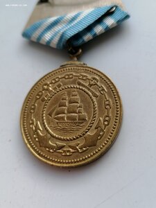 Медаль Нахимова на водолаза