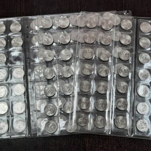 Квотеры - штаты+парки - 112 шт /56+56/