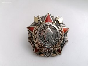 Орден Александра Невского на комвзвода штрафной роты