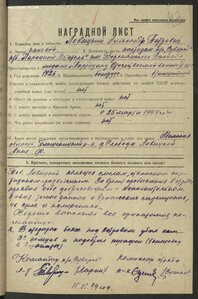 Временное удостоверение Партизан 2