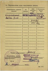 ОВ 2ст. № 931.721 ПОСМЕРТНО, но жив наверно остался