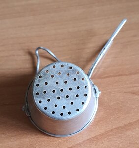 Серебреное ситечко для заваривания чая 875