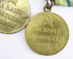 Колодка с двумя Партизанами 2 ст.