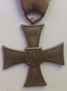 Крест Храбрых 1944, Польша.