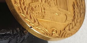 ВСХВ малая золото и большая серебро с док 1958г на одного