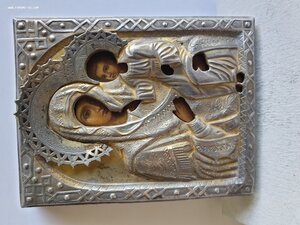 Икона  Пресвятая Богородица серебро 84