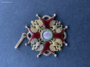 Знак Ордена Святого Станислава 2ст, ИЛ