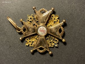 Знак Ордена Святого Станислава 2ст, ИЛ