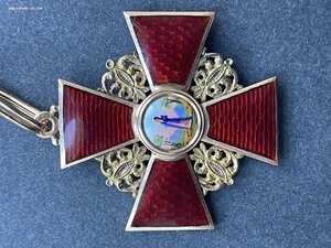 Знак ордена Святой Анны 2ст, IK