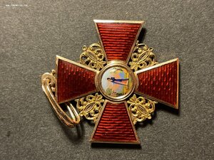 Знак ордена Святой Анны 2ст, IK