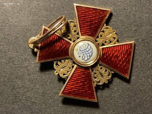 Знак ордена Святой Анны 2ст, IK