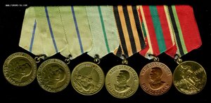 Колодка с двумя Партизанами 2 ст.