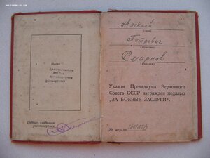 ЗБЗ со спецдоком на партизана.