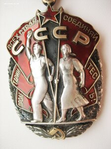 Орден Почета "веточки" № 1.523.966