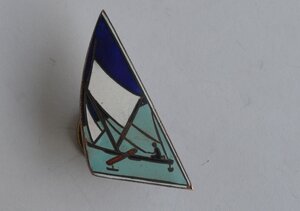 ЗНАК ПО БУЕРНОМУ СПОРТУ 1936 год РЕДКИЙ