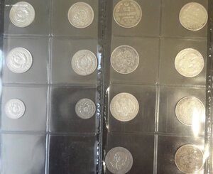 Погодовка банкового серебра России