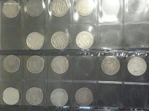 Погодовка банкового серебра России