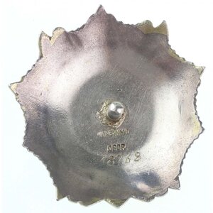 Орден Александра Невского № 18768. с тех клеймо 7.  ЛЮКС