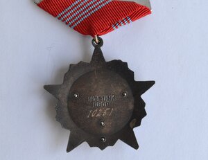 ОРДЕН ОКТЯБРЬСКОЙ РЕВОЛЮЦИИ №10251 с ДОКУМ. ОТЛИЧНОЕ СОСТОЯН