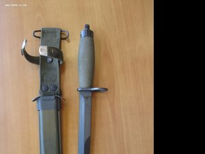 Норвегия.Штык-нож к винтовке AG-3