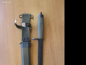 Норвегия.Штык-нож к винтовке AG-3
