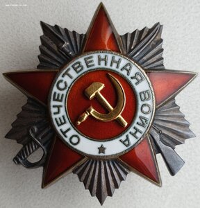 ОВ 2ст. № 402.204 ЛЮКС на погибшего танкиста Т-34-85