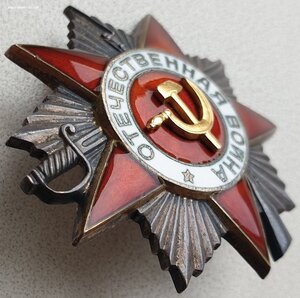 ОВ 2ст. № 402.204 ЛЮКС на погибшего танкиста Т-34-85