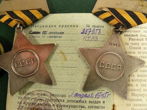 Боевая Слава 3 и 2 степени на доке (ТАНКИСТ, танк Т-34 )