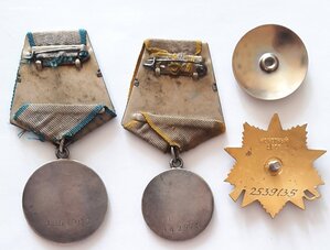 Слава 2ст № 12900 Слава 3ст № 400тыс +Отвага +ЗБЗ на ОК