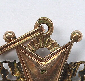 Орден Святого Станислава 3, золото