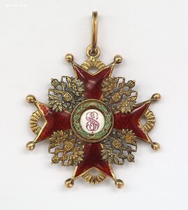 Орден Святого Станислава 3, золото