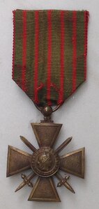Военный крест 1914-18 Франция