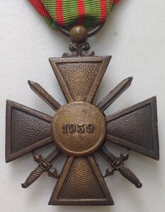 Военный крест 1939 Франция