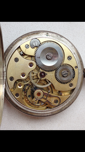 Карманные серебряные часы, Швейцария, precision, состояние