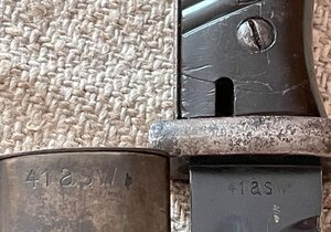 Штык нож К 98 парник на 1941 год asw