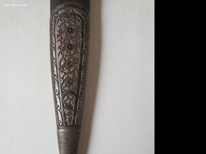 Кинжал. Серебро.