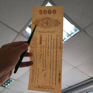 5000 рублей 1919 Омск - 5% краткосрочное обязательство