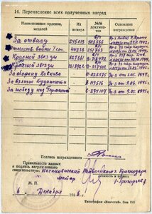 ОВ 1 ст. № 44.238 клеймо впадинкой. С определением