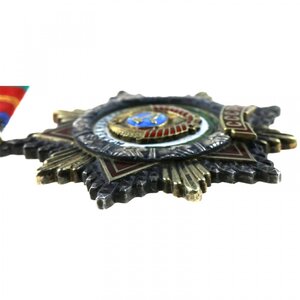 Орден Дружбы Народов СССР № 77174 с доком от Горбачева. 1990