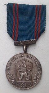 Медаль Служба Государственной безопасности SNB. Чехословакия