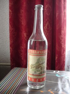 Водка "Столичая", оригинал 1989года.