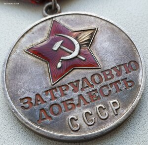 Трудовая доблесть № 61.183 с документом.